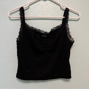 Lace Y2K Crop Top NWOT